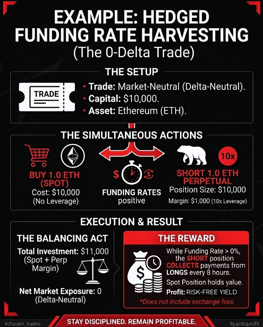 Hedged Funding Rate Harvesting